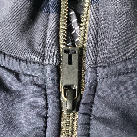 Ted Baker London Blue Gray Men Medium Zip Jacket - Picture 6 of 8